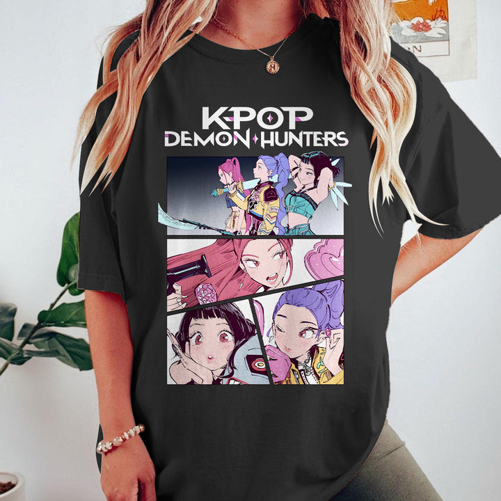 Demon Hunters Huntrix Crew Neck T-shirt