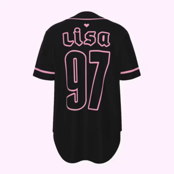 BLACKPINK 2025 'DEADLINE' World Tour Members Baseball Jersey