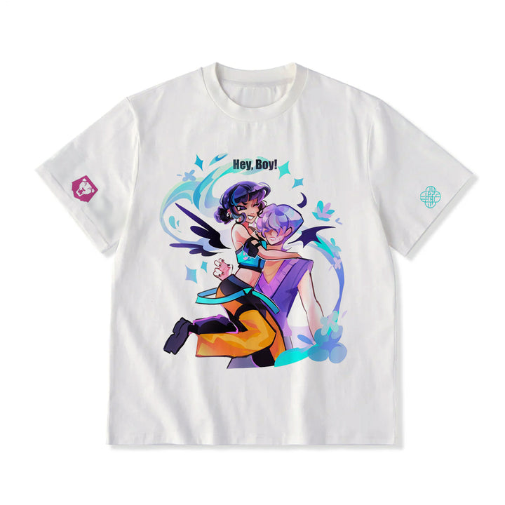 Demon Hunters Huntrix Print Crew Neck T-shirt