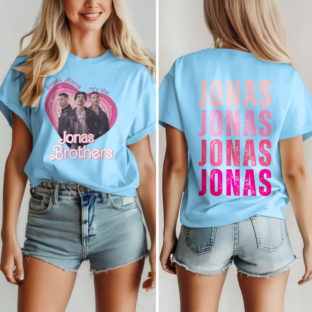 Jonas Brothers Girls' Hearts Unisex Cotton Crew Neck T-shirt