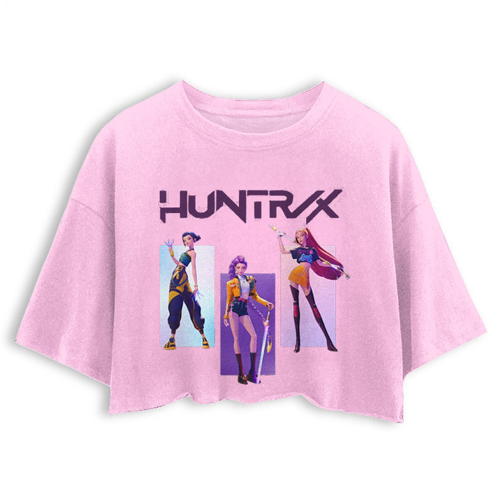 Demon Hunters Huntrix Umbilized Women's T-shirt