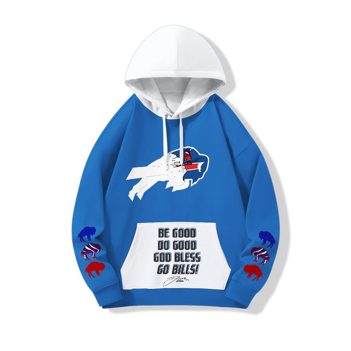 Buffalo Bills Football Hooded Pullover Sweatshirt