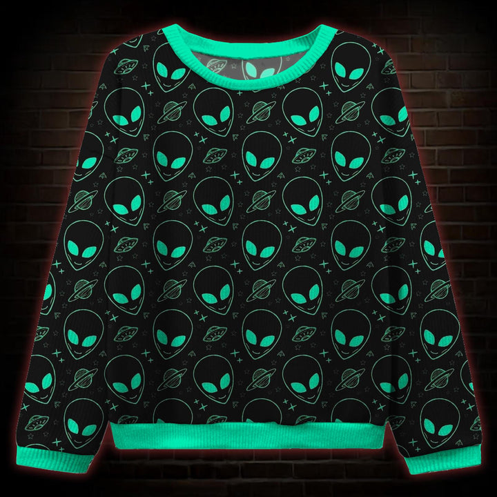 Alien Men's Ugly Sweater
