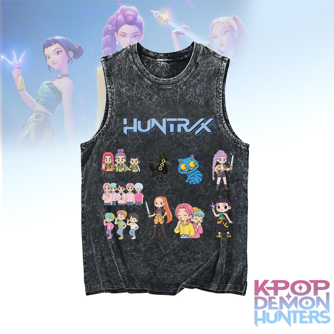 Demon Hunters Huntrix Vintage Tank Top