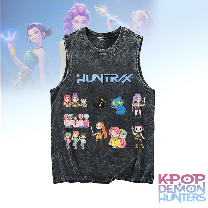 Demon Hunters Huntrix Vintage Tank Top