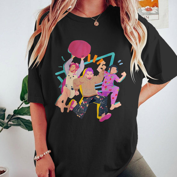 Demon Hunters Huntrix Crew Neck T-shirts