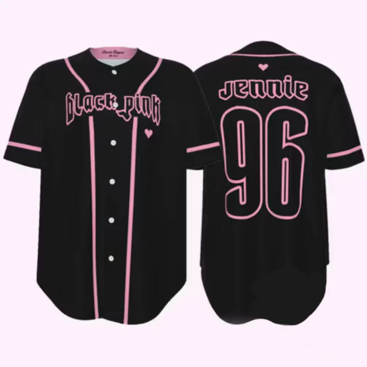 BLACKPINK 2025 'DEADLINE' World Tour Members Baseball Jersey