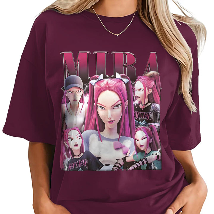 Demon Hunters Huntrix Crew Neck T-shirt