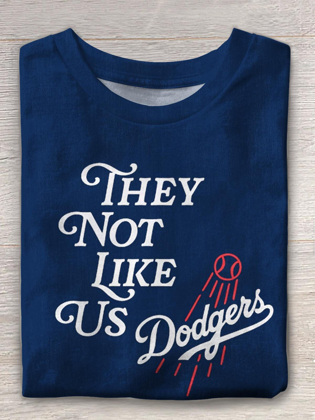 They Not Like Us Dodgers Crew Neck T-shirt
