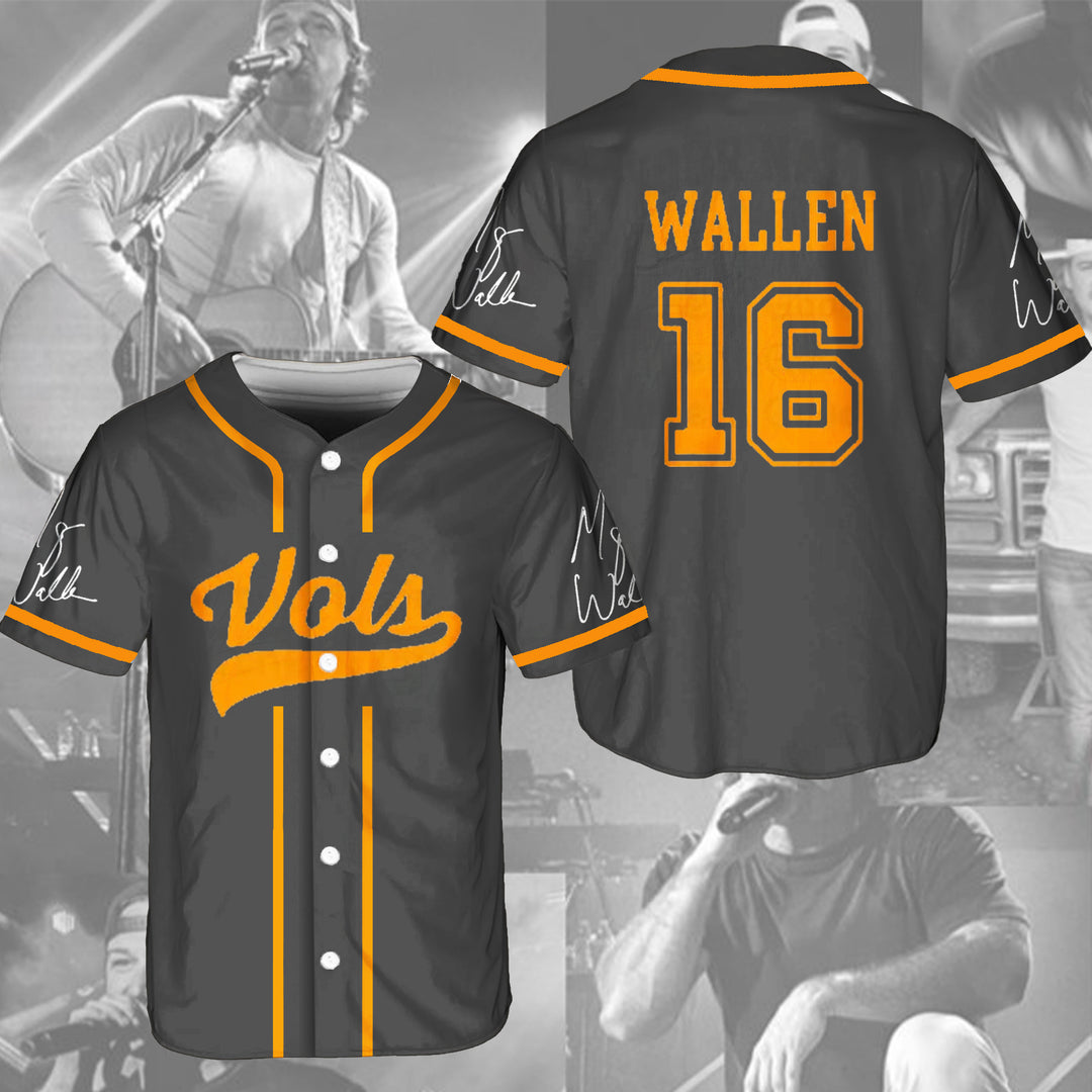 Morgan Wallen Baseball Jersey