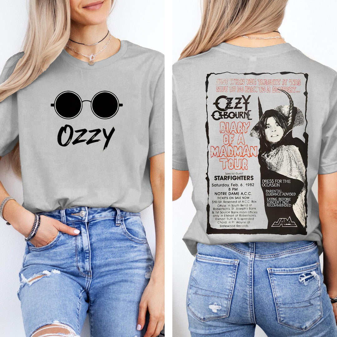 Ozzy Osbourne Unisex cotton crew neck T-shirt