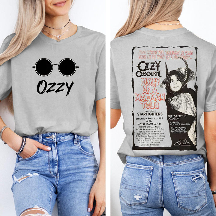 Ozzy Osbourne Unisex cotton crew neck T-shirt