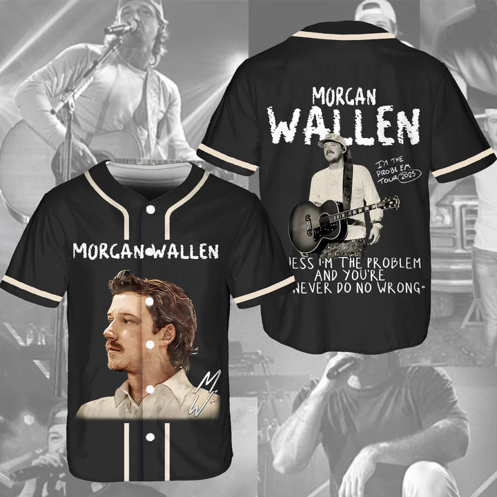 Morgan Wallen Baseball Jersey
