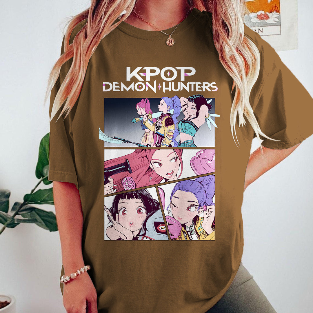 Demon Hunters Huntrix Crew Neck T-shirt