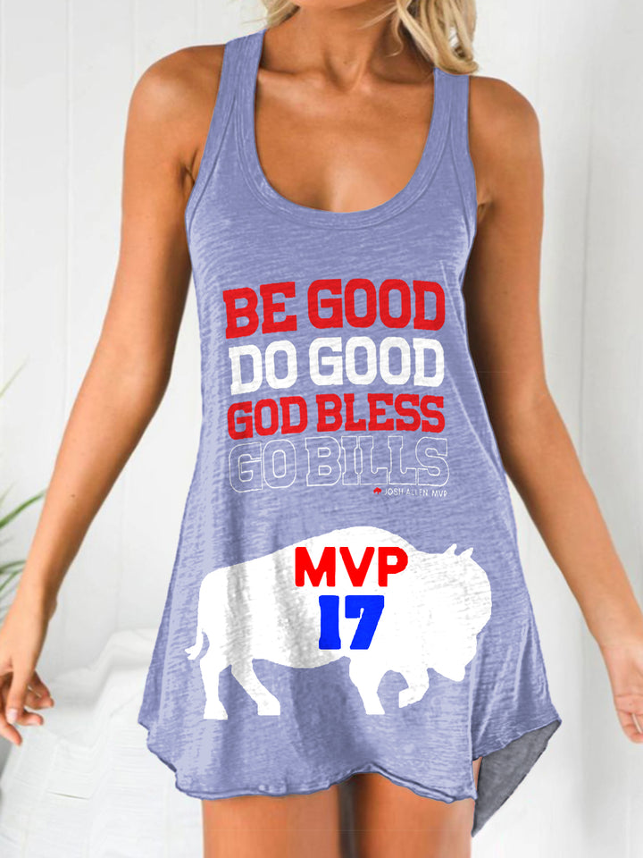 JA 17 MVP Be Good Do Good Langes Trägerkleid für Damen 