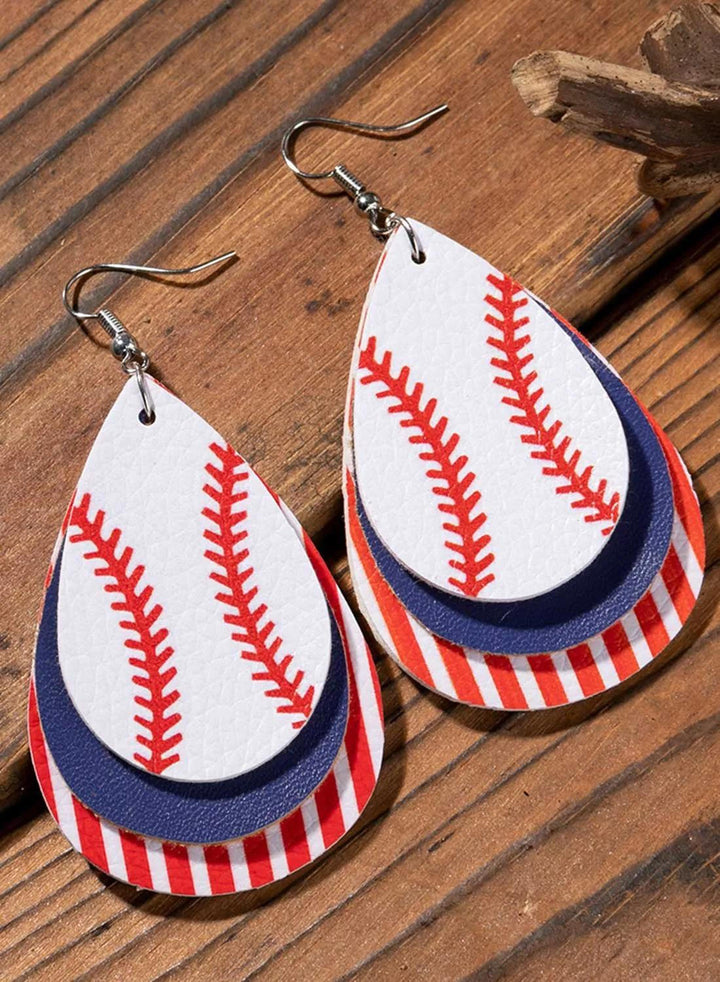 Baseball Sport Earrings