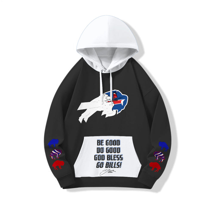 Buffalo Bills Football Hooded Pullover Sweatshirt
