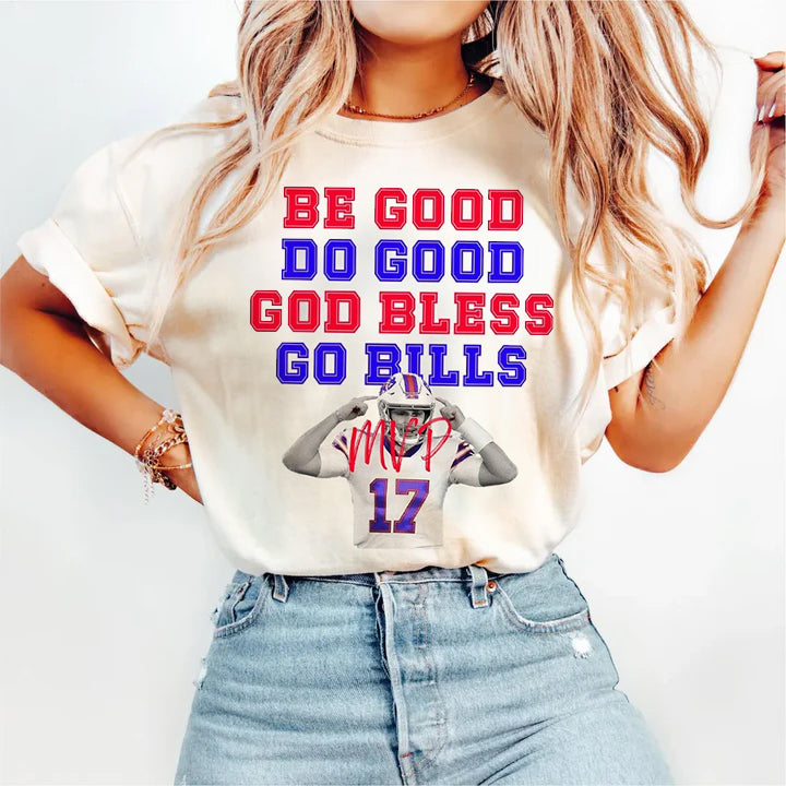 Seien Sie gut, tun Sie gut, gehen Sie Rechnungen, Gott segne MVP T-shirts 