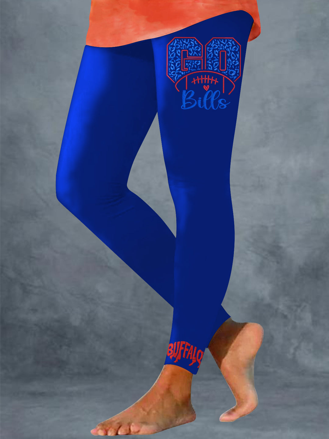 Buffalo Bills Football Print Leggings