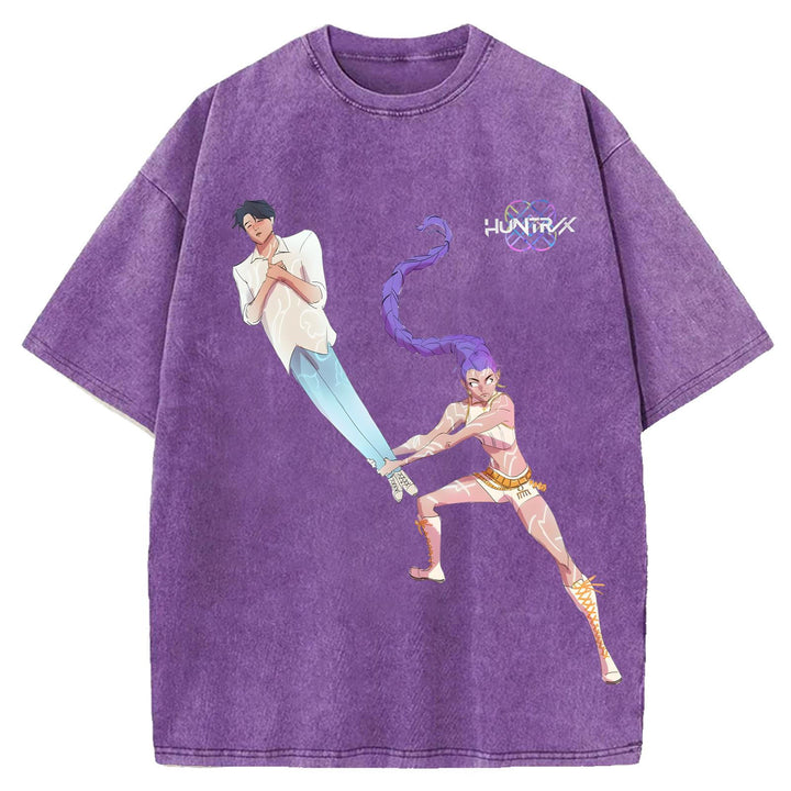 Demon Hunters Retro T-shirt