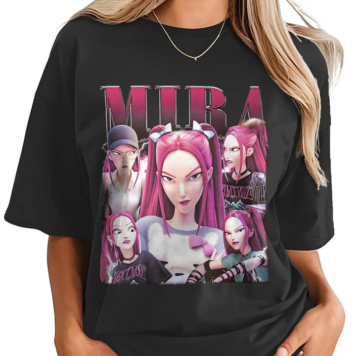 Demon Hunters Huntrix Crew Neck T-shirt