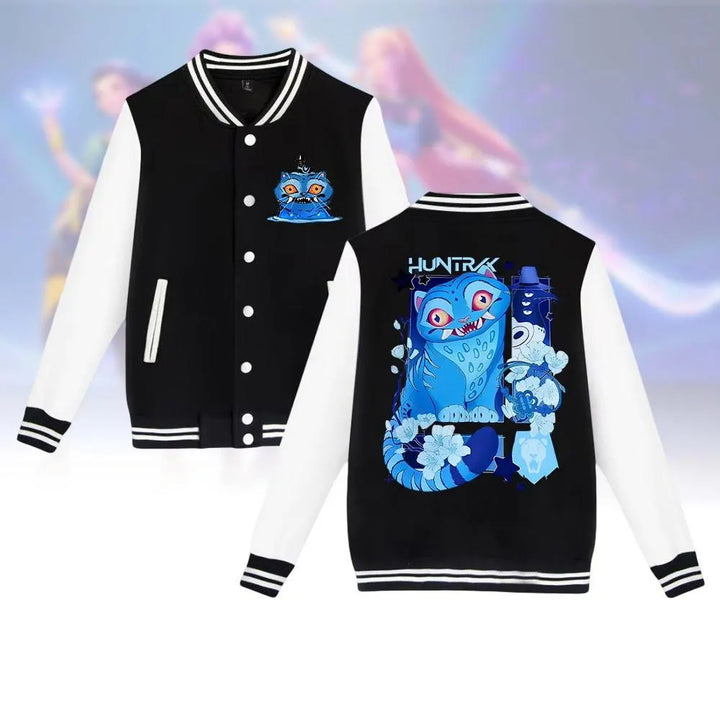 Demon Hunter Tiger Shoulder Baseball Jersey