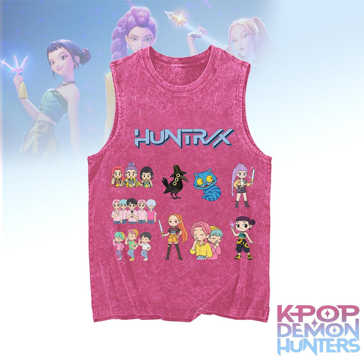 Demon Hunters Huntrix Vintage Tank Top