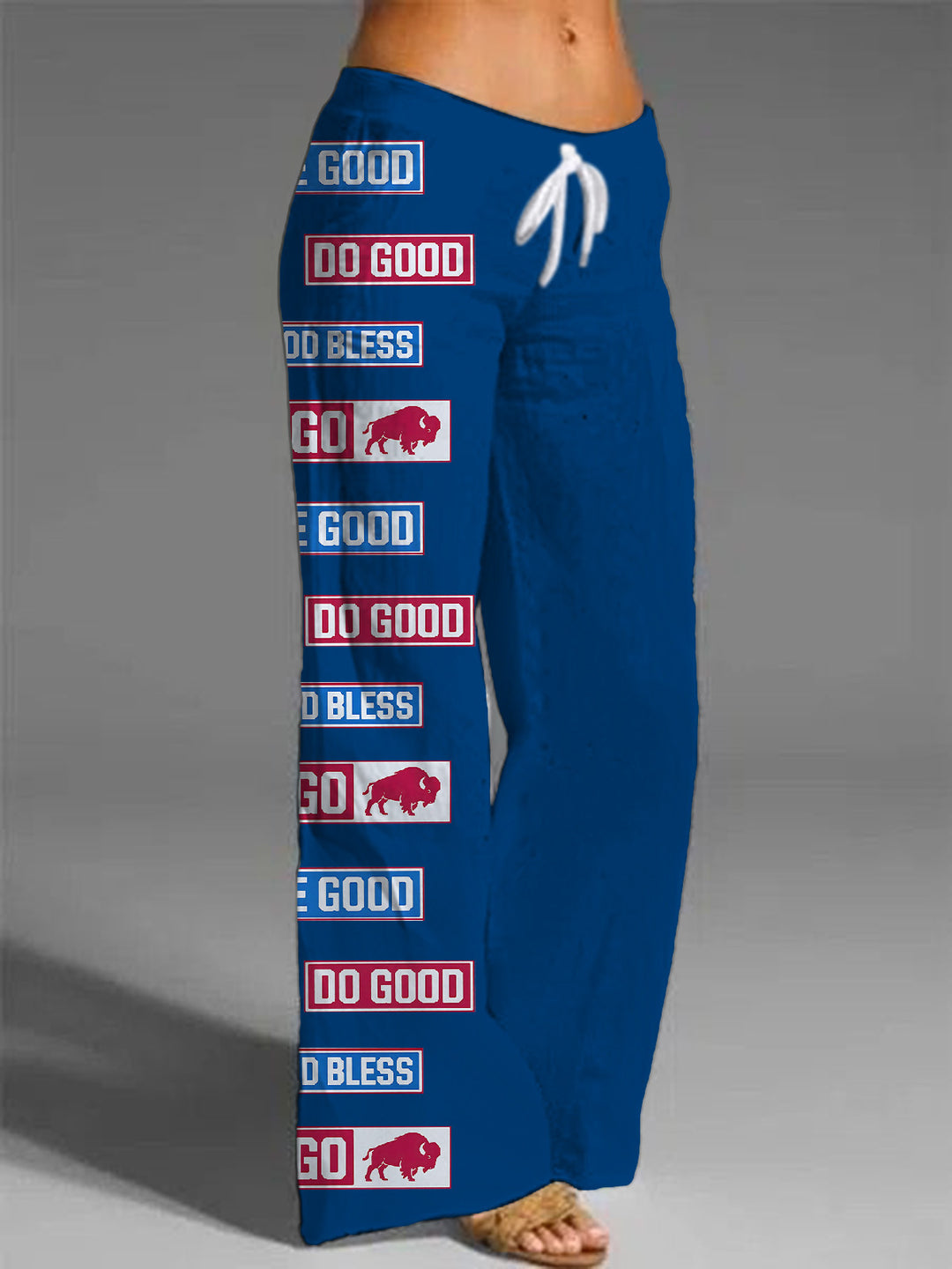 Buffalo Bills Football Women's Printed Casual Pants