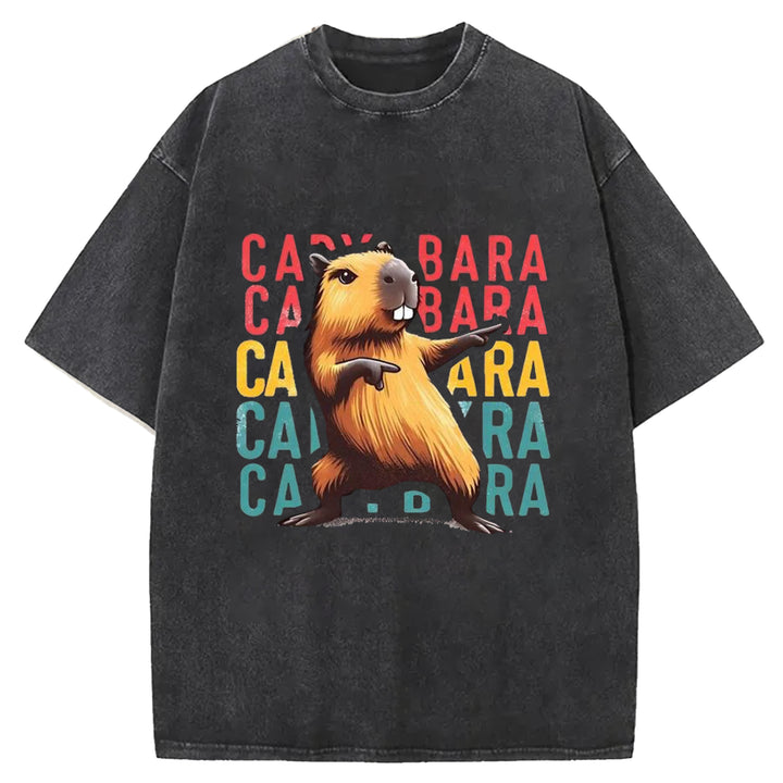 Fun Capibala Retro T-shirt