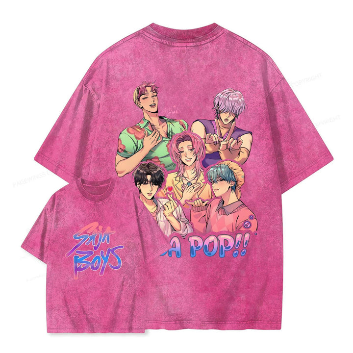 Saja Boys Retro T-shirt