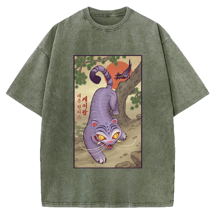 Demon Hunters Retro T-shirt