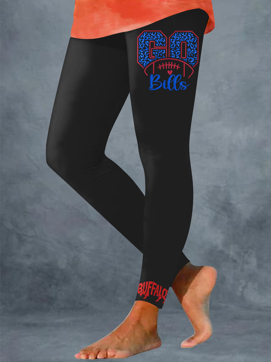 Buffalo Bills Football Print Leggings