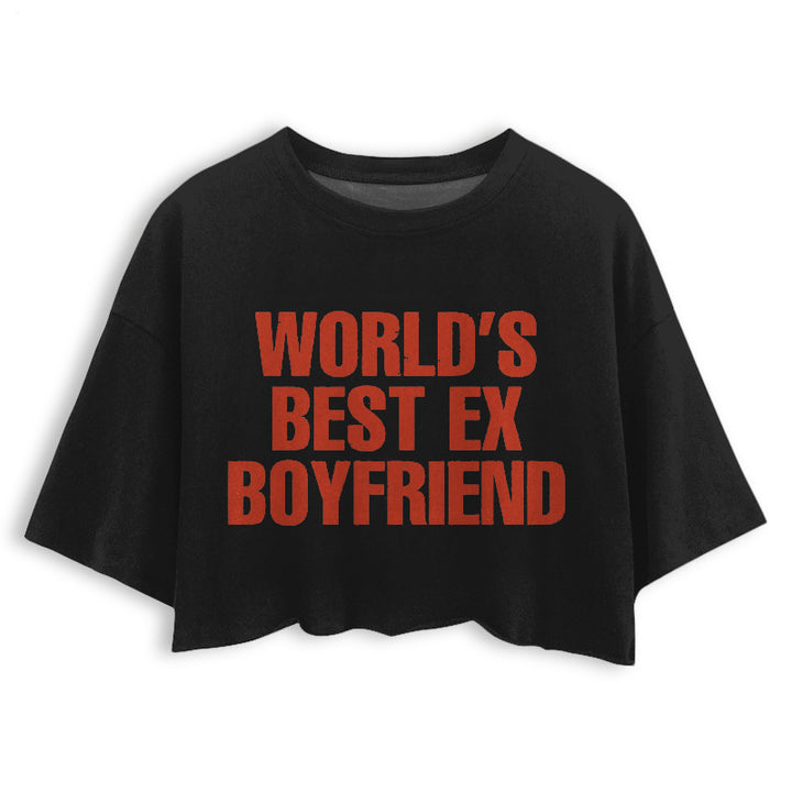 WORLD'S BEST EX BOYFRIEND Umbilized Women's T-shirt