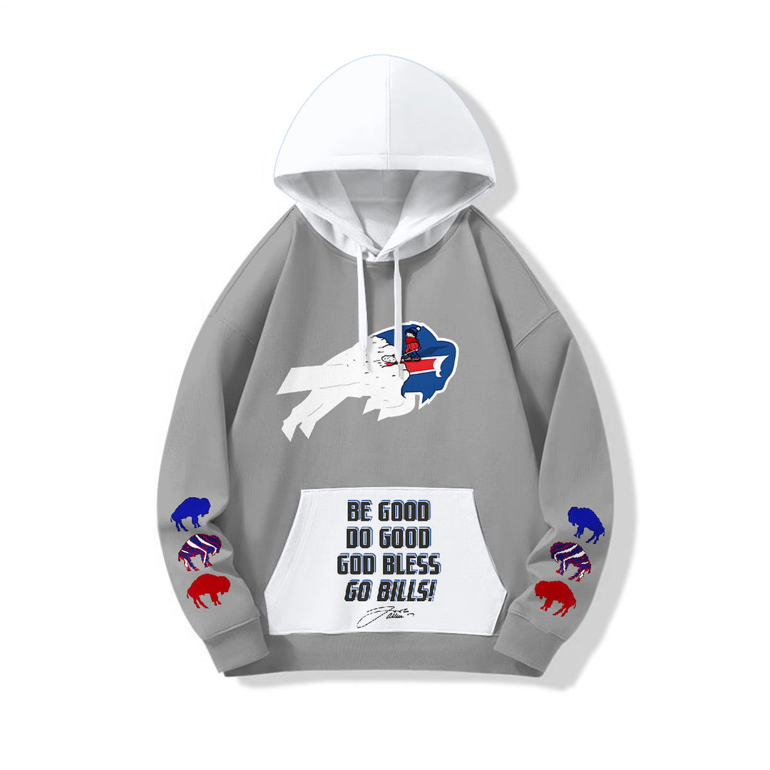 Buffalo Bills Football Hooded Pullover Sweatshirt