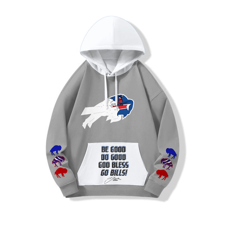 Buffalo Bills Football Hooded Pullover Sweatshirt