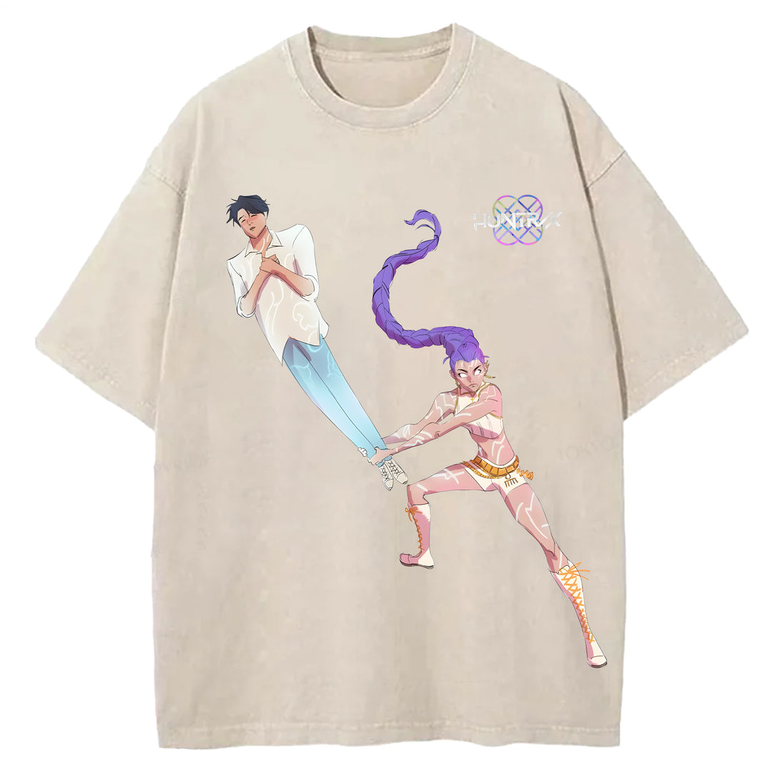 Demon Hunters Retro T-shirt