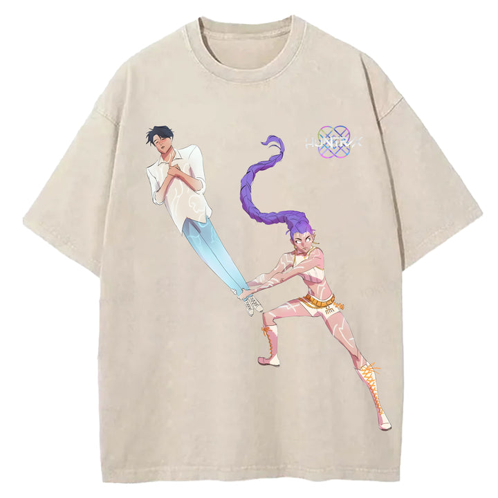 Demon Hunters Retro T-shirt