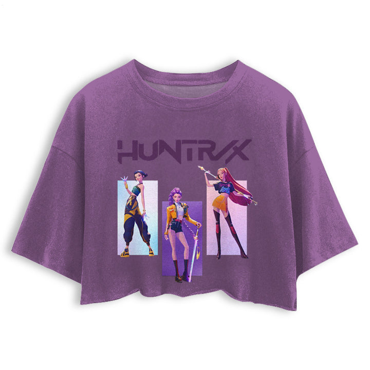 Demon Hunters Huntrix Umbilized Women's T-shirt