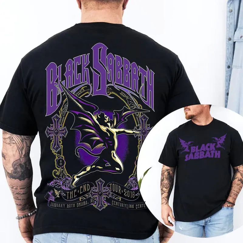 Black Sabbath Ozzy Osbourne Retro T-shirt