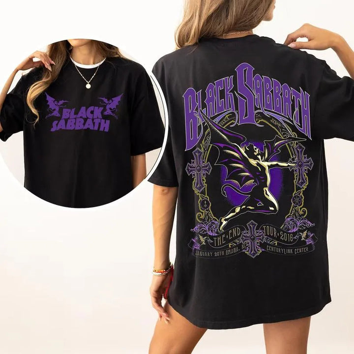 Black Sabbath Ozzy Osbourne Retro T-shirt