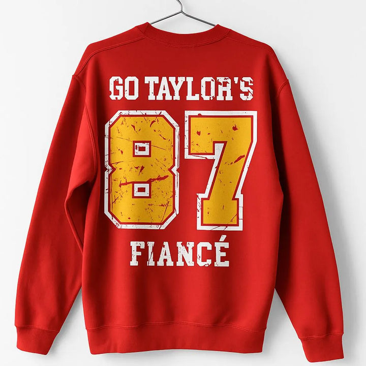 Go Taylor’s Fiance Printed Long Sleeve Casual Top