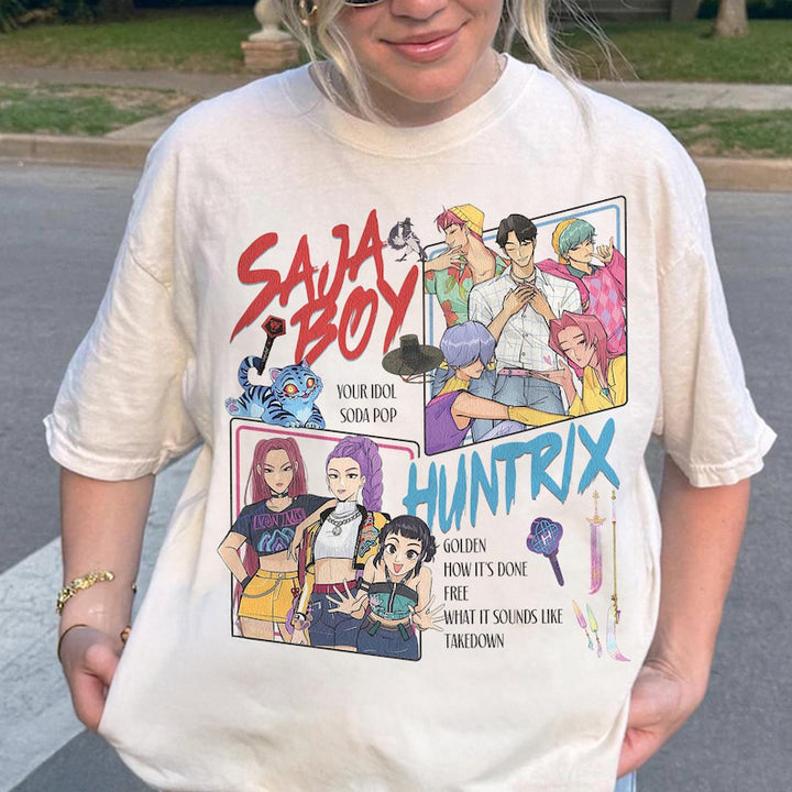 Demon Hunter Movie Crew Neck T-shirt