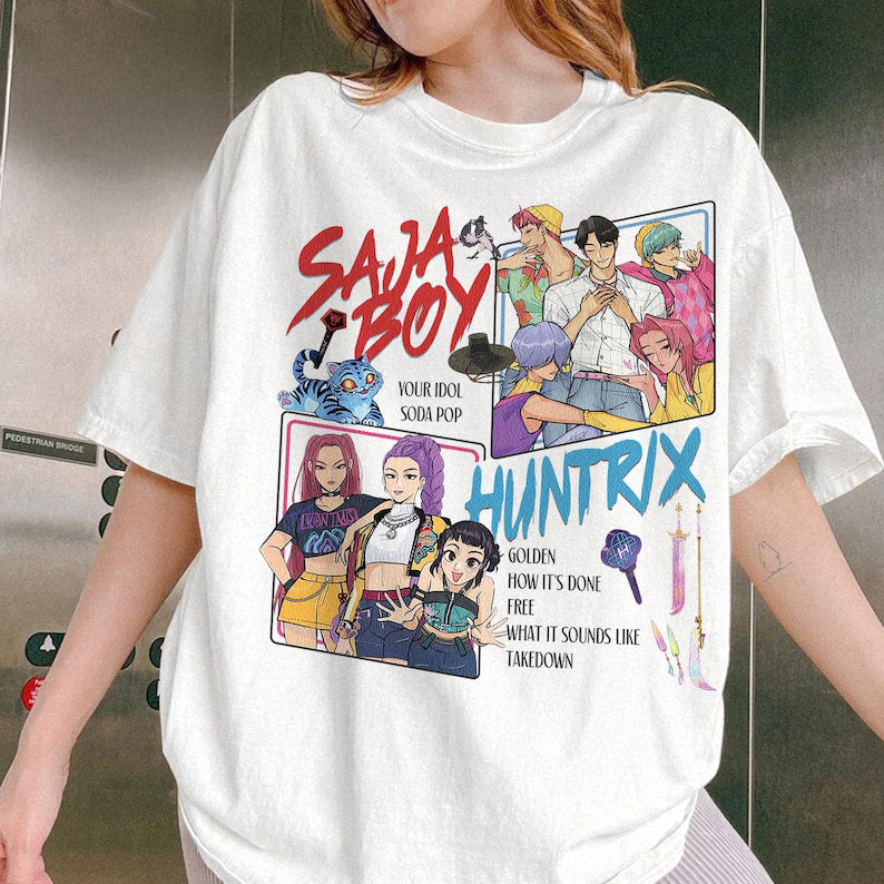 Demon Hunter Movie Crew Neck T-shirt