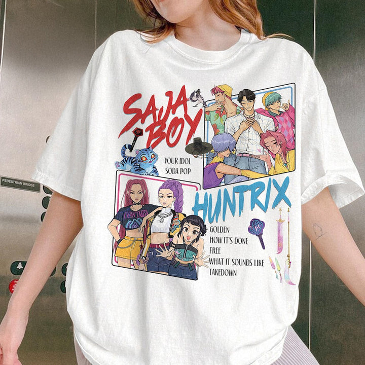 Demon Hunter Movie Crew Neck T-shirt