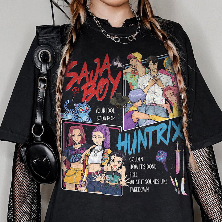 Demon Hunter Movie Crew Neck T-shirt