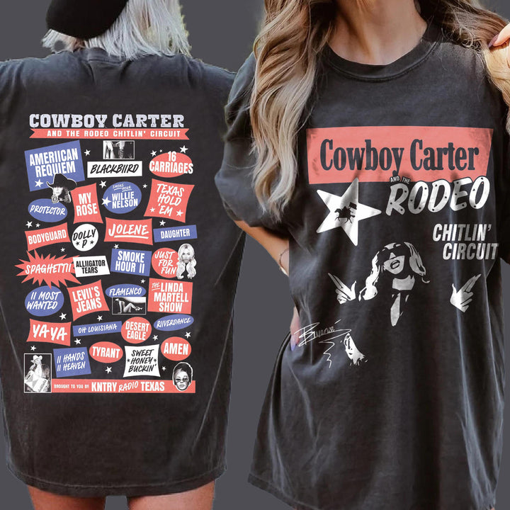 Beyonce Vintage Washed Crew Neck T-Shirt