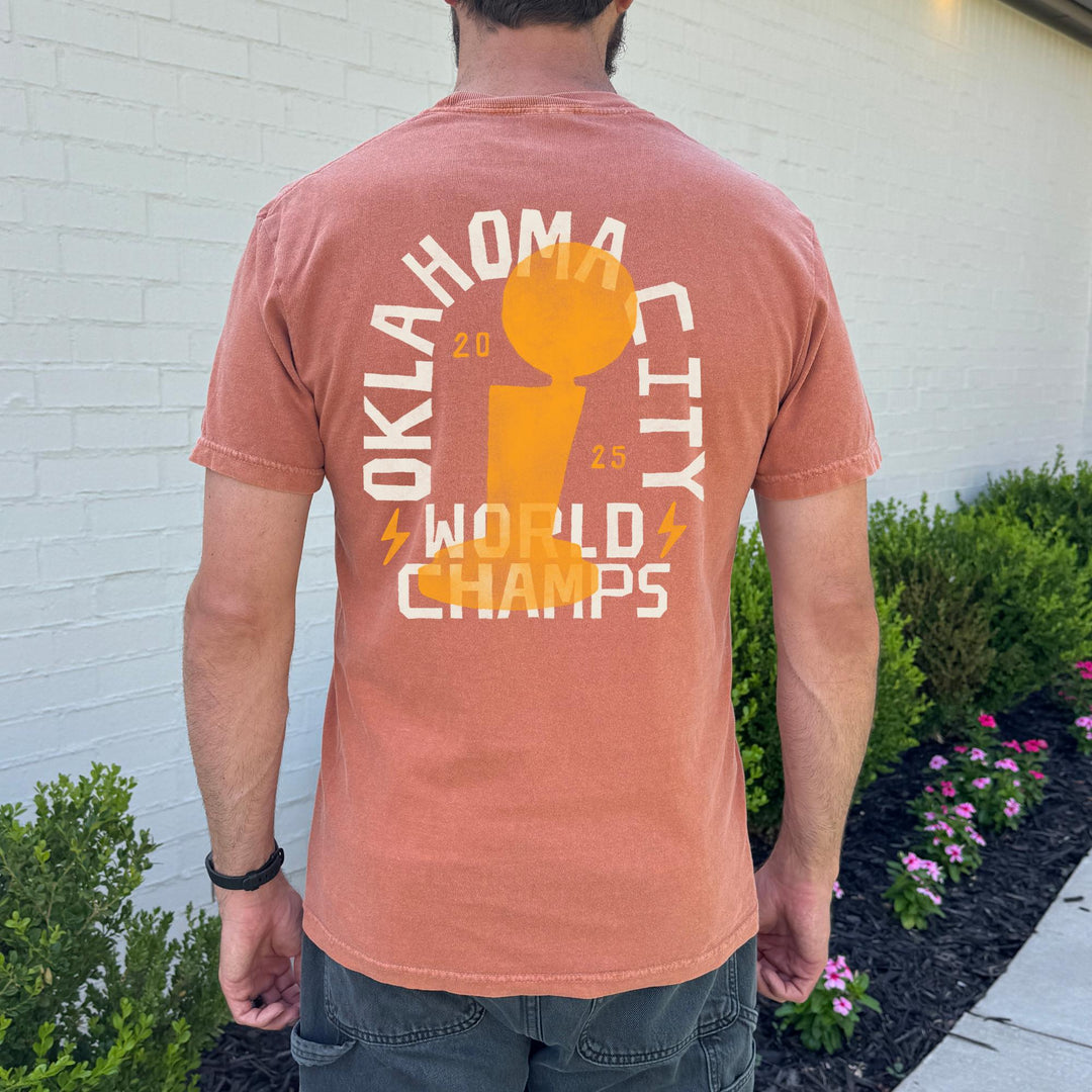 Oklahoma City Basketball World Champs T-shirt