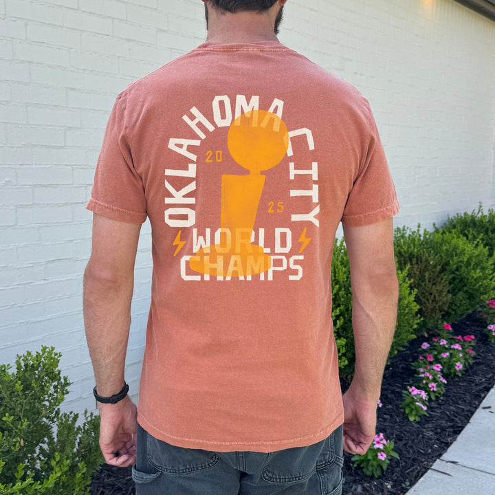 Oklahoma City Basketball World Champs T-shirt