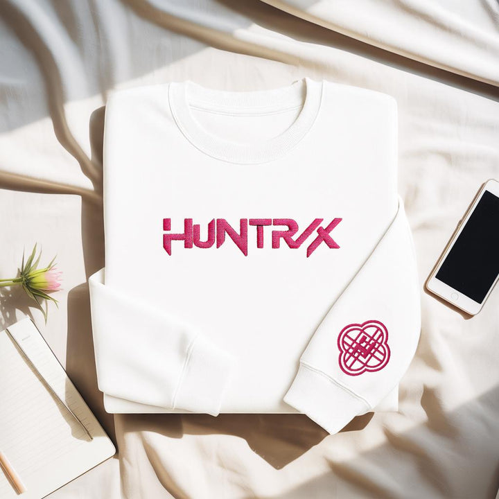 Demon Hunters Huntrix Embroidered  Long Sleeve Casual Top