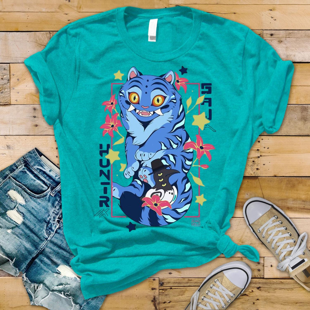 Huntrix Kpop Demo Movie Vintage Print Retro T-shirt